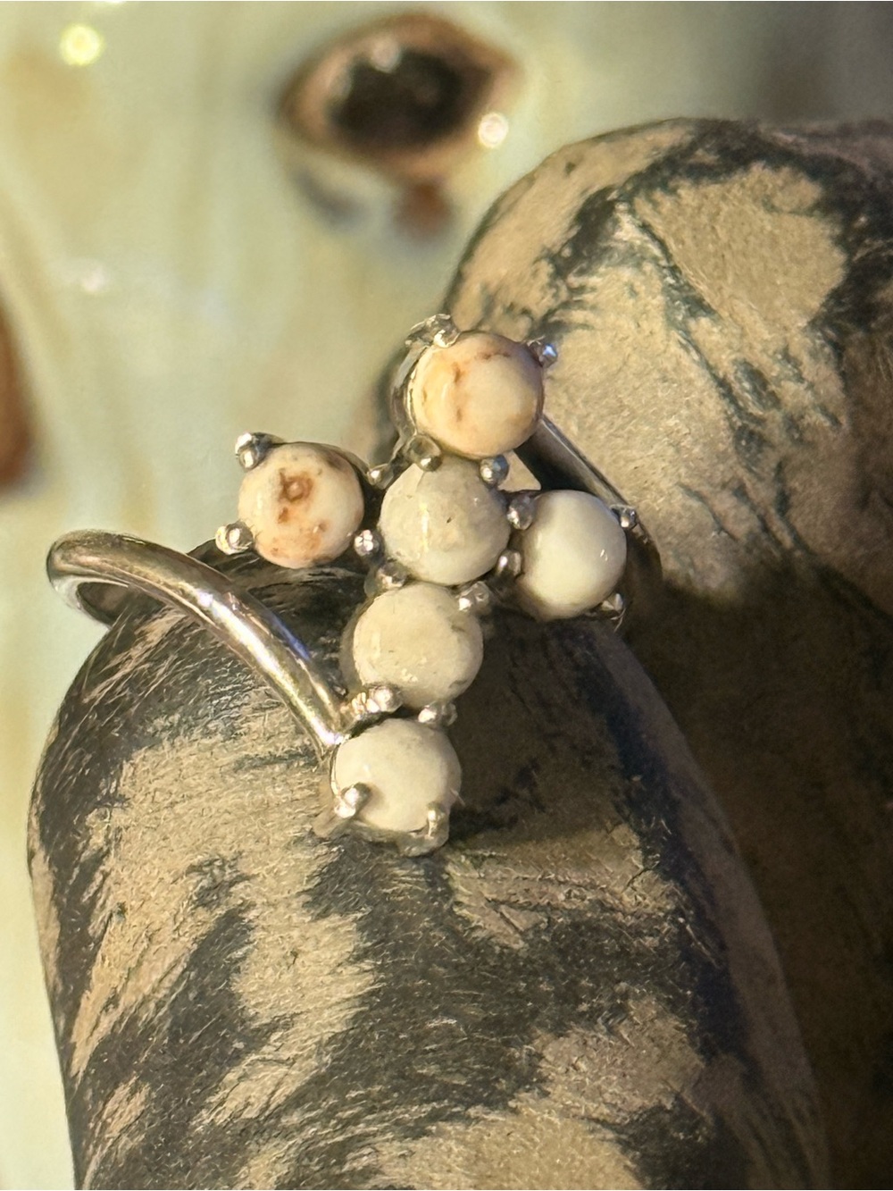 Wild Horse Cross Ring
Southwestern Handmade
Size 8